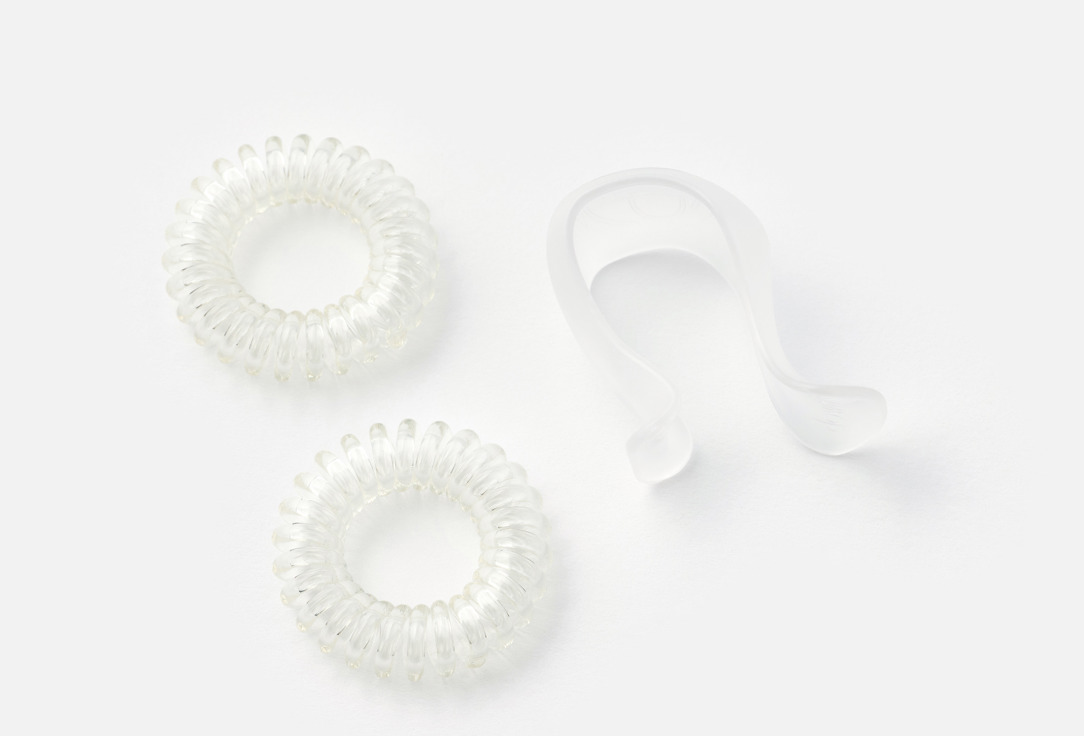 Invisibobble A set of accessories for voluminous hairstyles Volumizer crystal clear