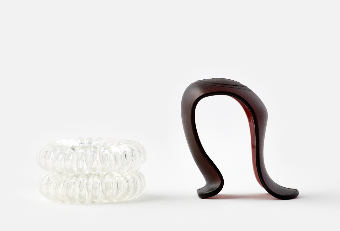 Invisibobble A set of accessories for voluminous hairstyles Volumizer pretty dark 1 pcs Invisibobble A set of accessories for voluminous hairstyles Volumizer pretty dark