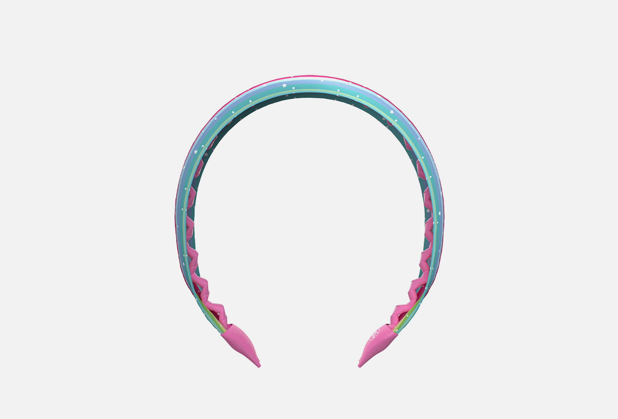Kids hairhalo rainbow crown 1