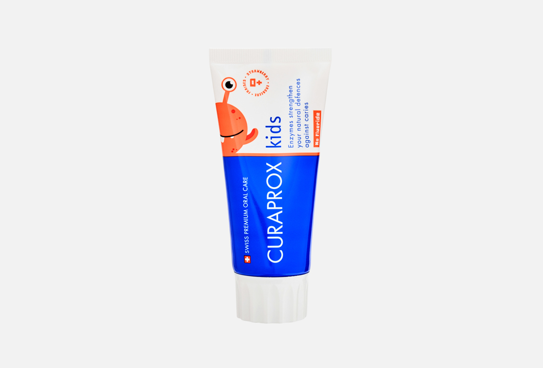 Curaprox Kids toothpaste strawberry Kids 60 ml Curaprox Kids toothpaste strawberry Kids
