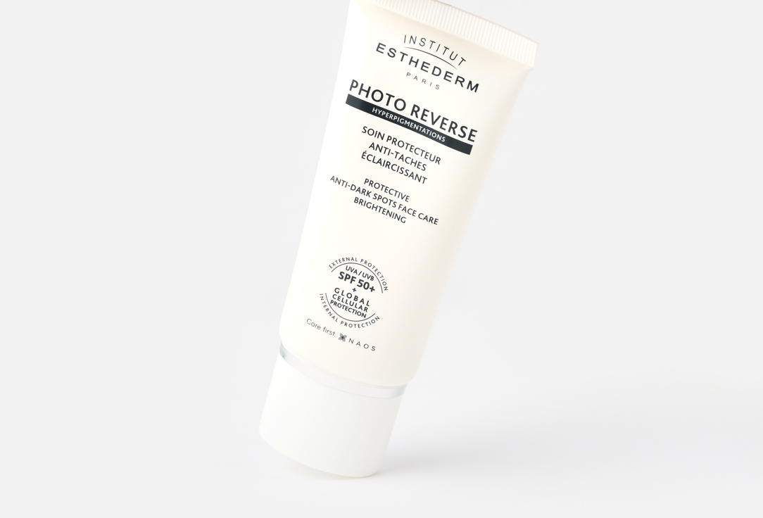 Institut Esthederm Brightening Protective Anti-Dark Spots Face Cream SPF50+ Photo Reverse