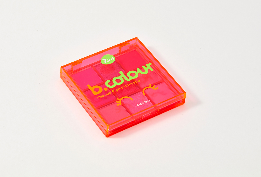 7DAYS Eyeshadow Palette B.COLOUR