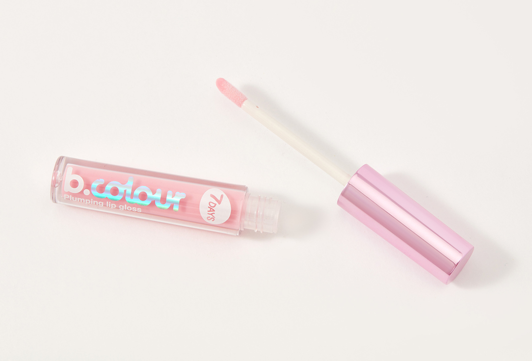 7DAYS Moisturizing & Plumping lip gloss B.Colour 02, Soft pink 2.5 ml 7DAYS Moisturizing & Plumping lip gloss B.Colour