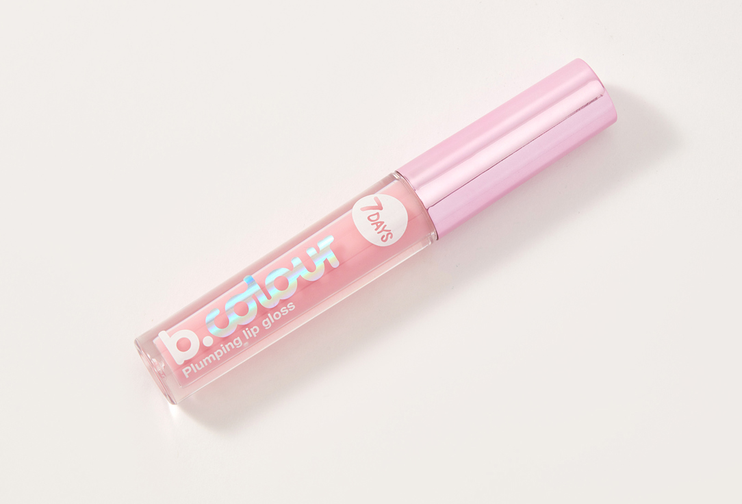 7DAYS Moisturizing & Plumping lip gloss B.Colour 02, Soft pink 2.5 ml 7DAYS Moisturizing & Plumping lip gloss B.Colour