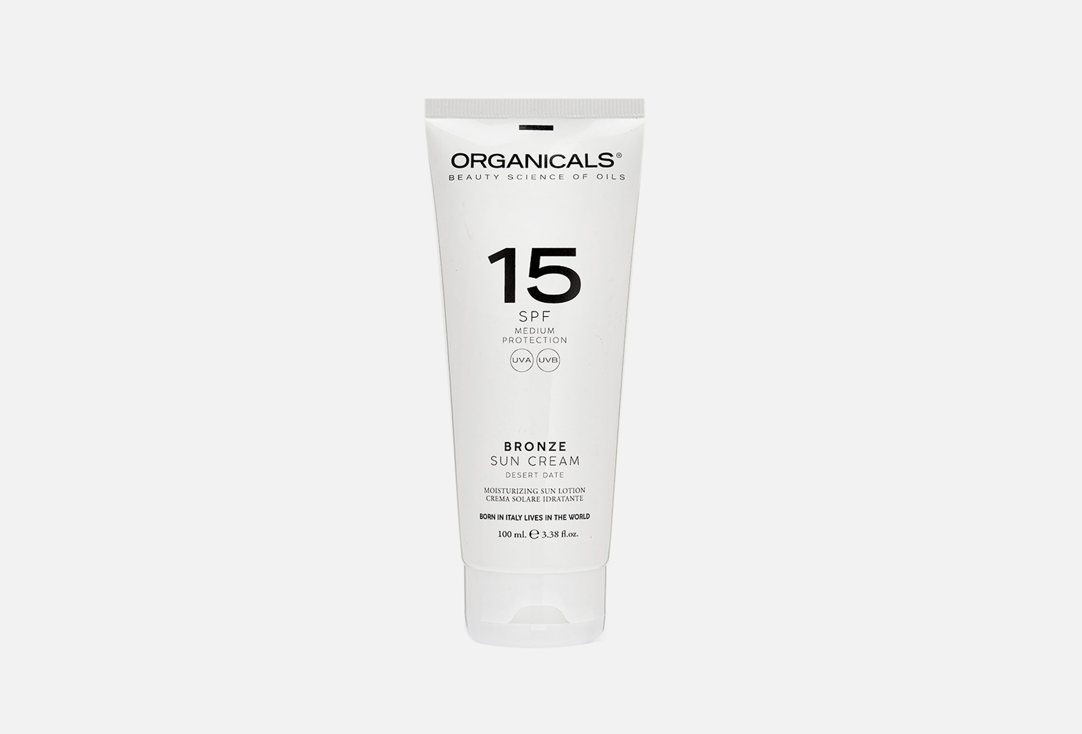 Bronze sun cream desert date 100