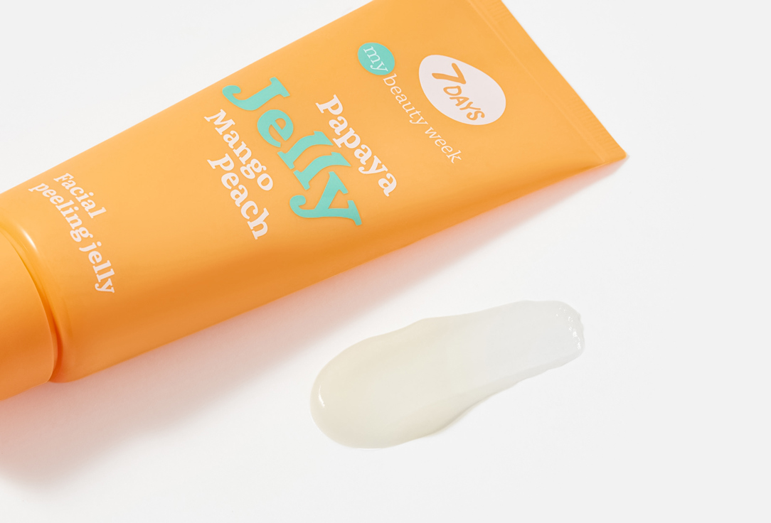7DAYS Peeling Roll For Face Cleansing Jelly 80 ml 7DAYS Peeling Roll For Face Cleansing Jelly