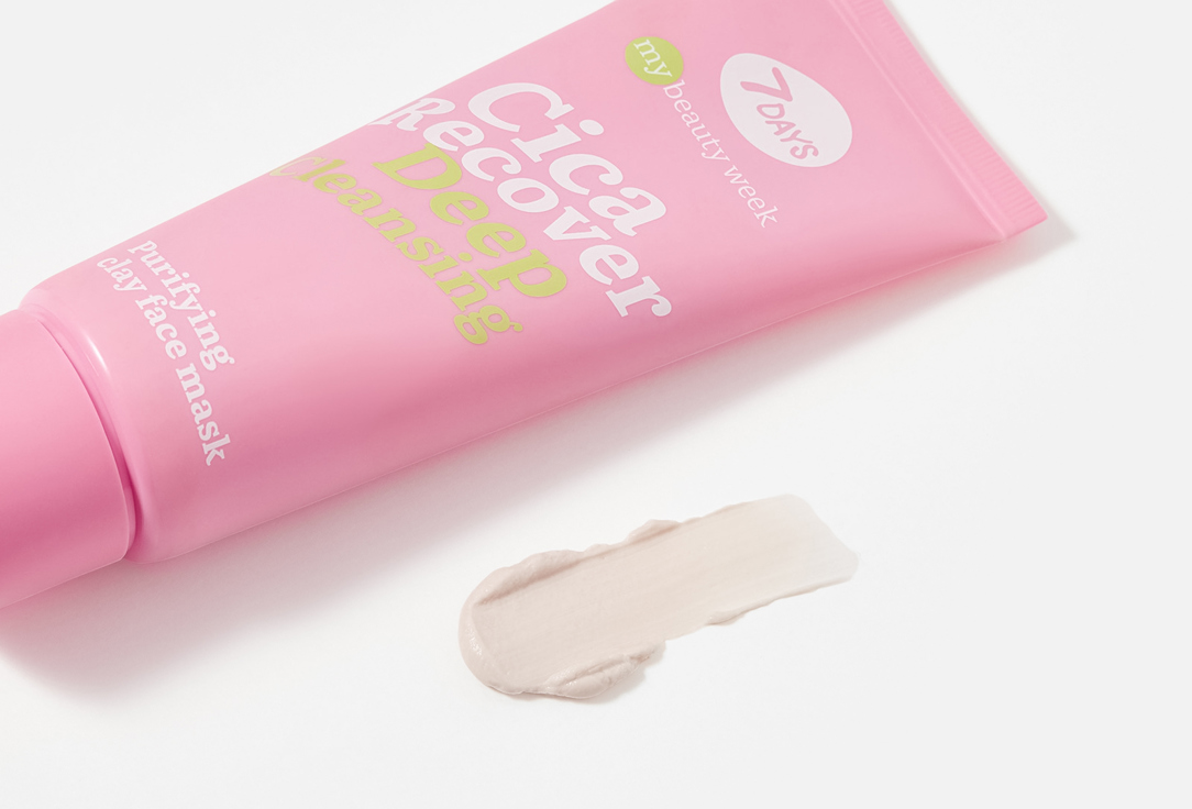7DAYS Purifying clay face mask CICA RECOVER 80 ml 7DAYS Purifying clay face mask CICA RECOVER