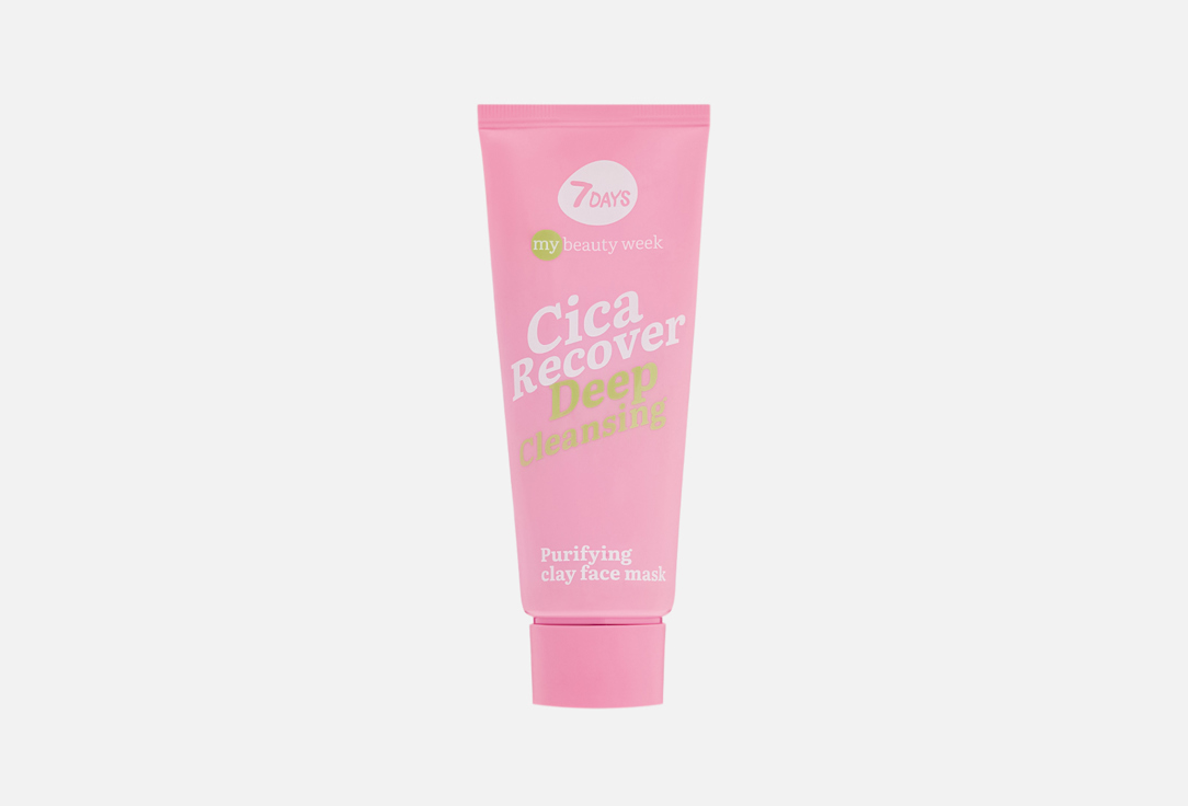 7DAYS Purifying clay face mask CICA RECOVER 80 ml 7DAYS Purifying clay face mask CICA RECOVER