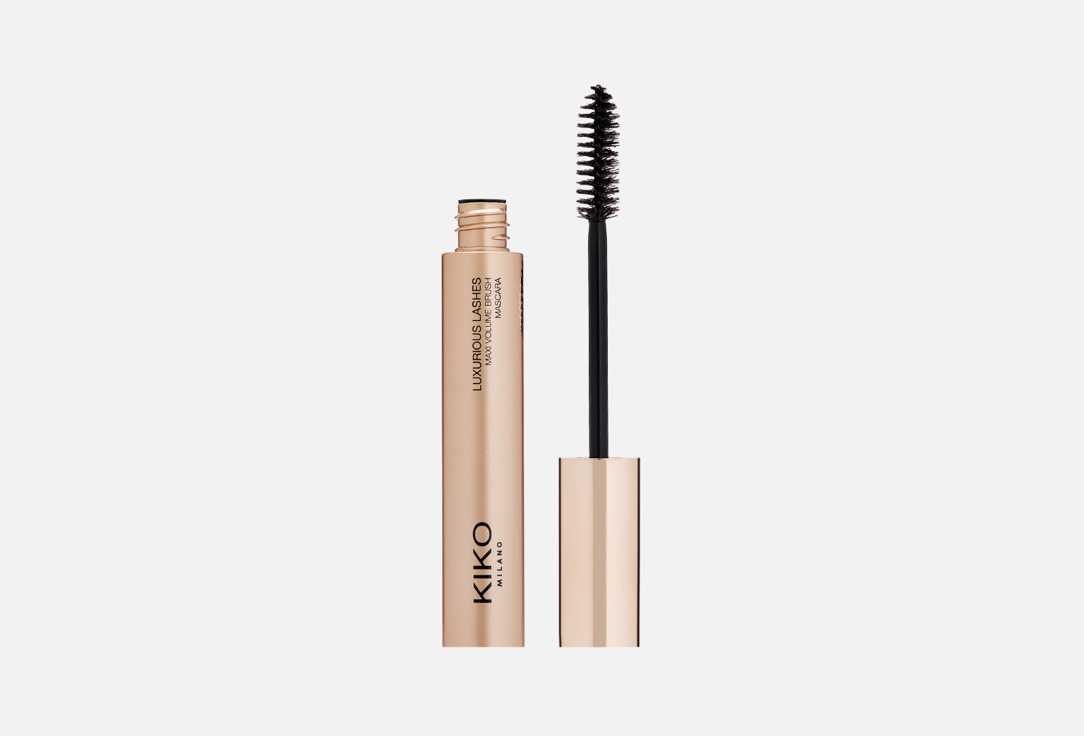 KIKO Milano volume, lash-sculpting mascara Luxurious Lashes Maxi