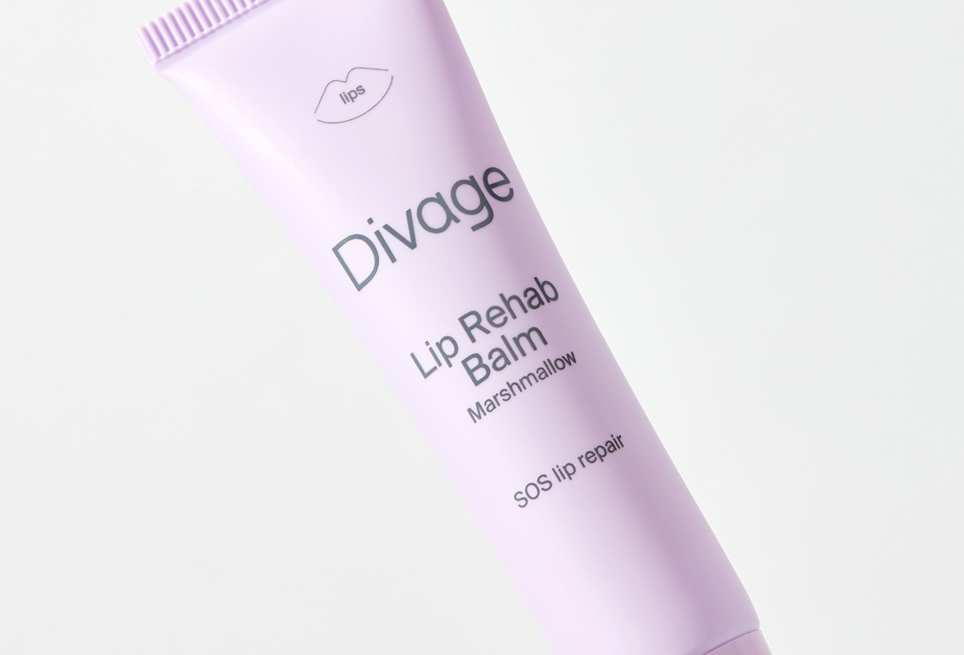 Divage Lip balm Lip rehab Marshmellow 12 ml Divage Lip balm Lip rehab