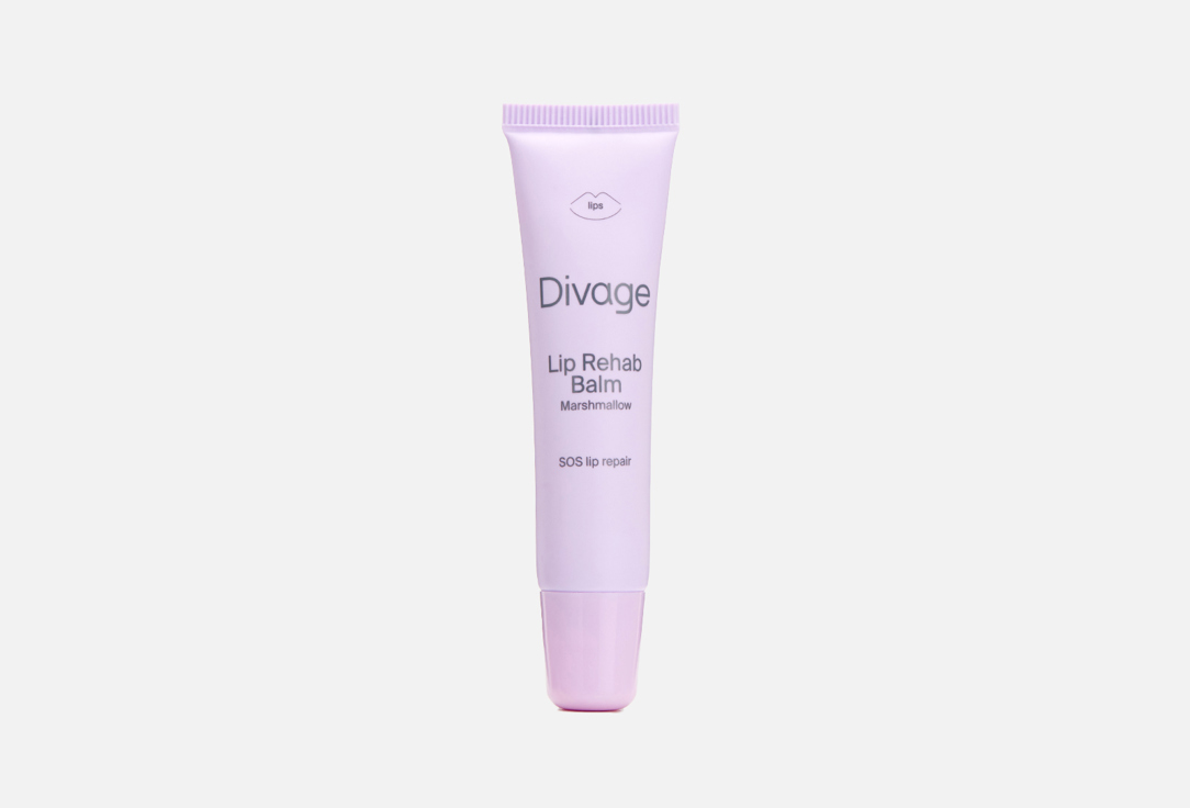 Divage Lip balm Lip rehab Marshmellow 12 ml Divage Lip balm Lip rehab