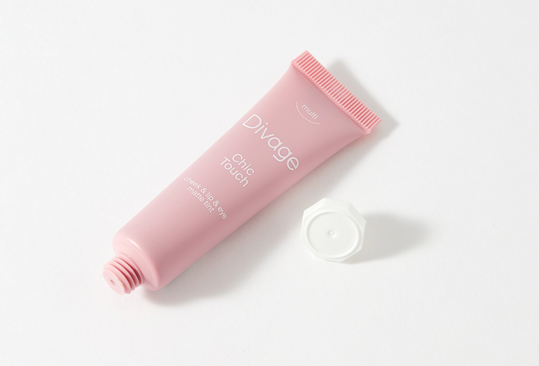 Divage Matte Tint for face & lips Chic Touch 01, Cold pink 11 ml Divage Matte Tint for face & lips Chic Touch