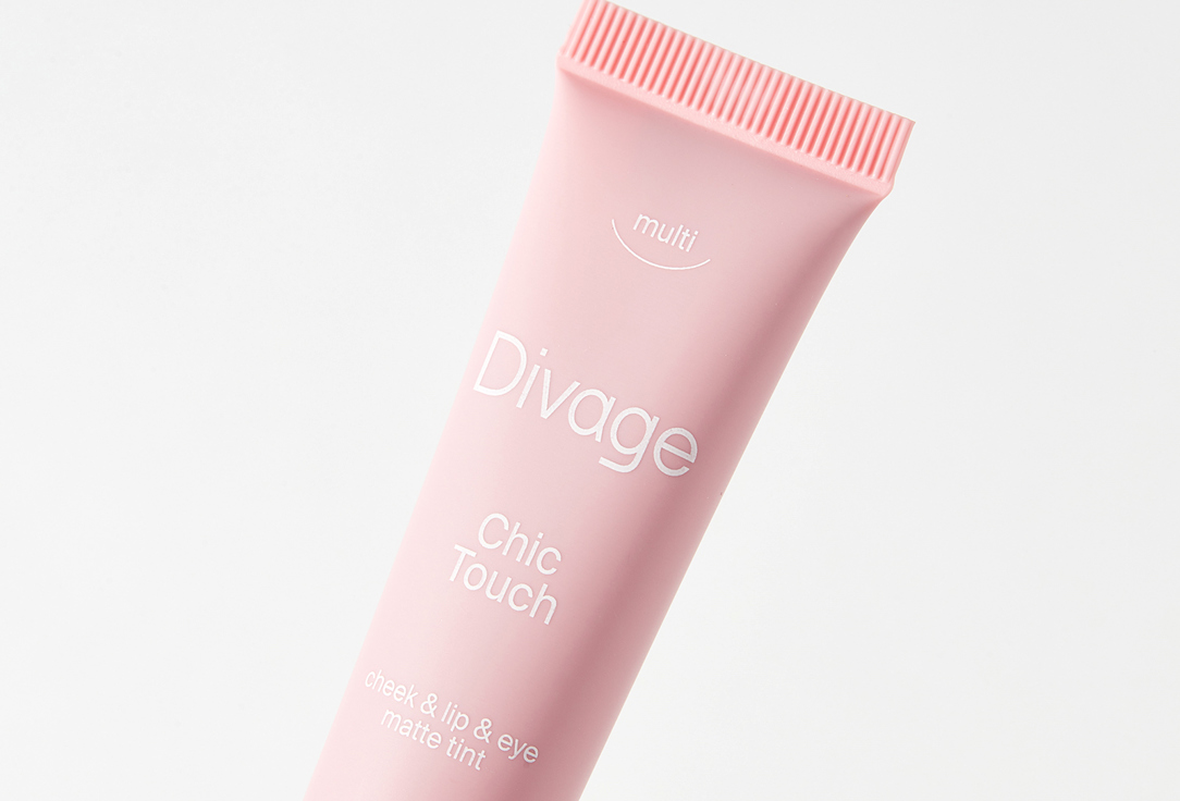Divage Matte Tint for face & lips Chic Touch 01, Cold pink 11 ml Divage Matte Tint for face & lips Chic Touch