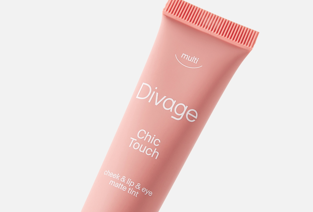 Divage Matte Tint for face & lips Chic Touch 03, Peach pink 11 ml Divage Matte Tint for face & lips Chic Touch
