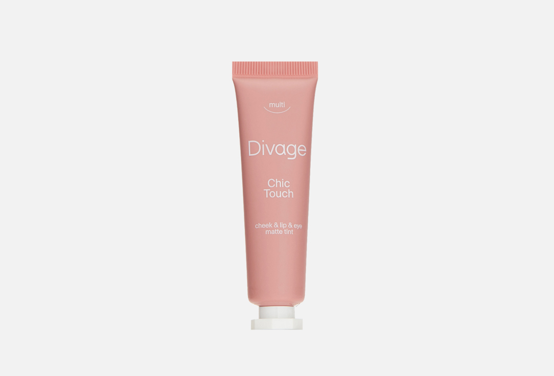 Divage Matte Tint for face & lips Chic Touch 03, Peach pink 11 ml Divage Matte Tint for face & lips Chic Touch