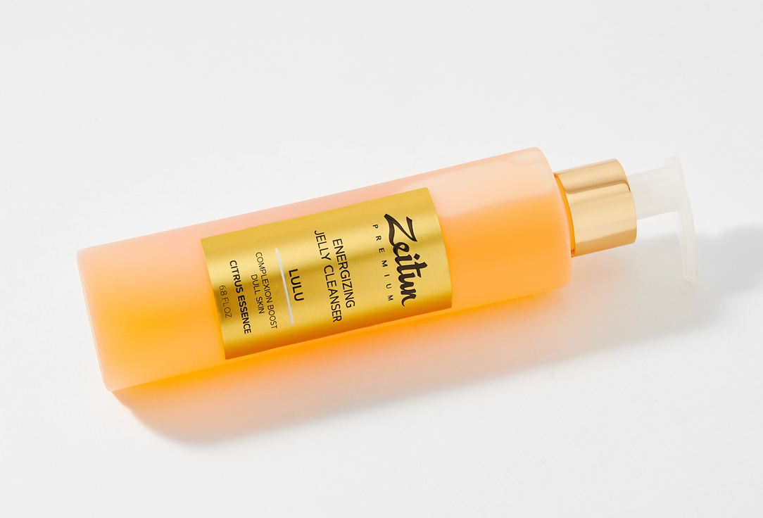 Zeitun Energizing Face Cleansing Gel LULU with Vitamin C & Mandarin