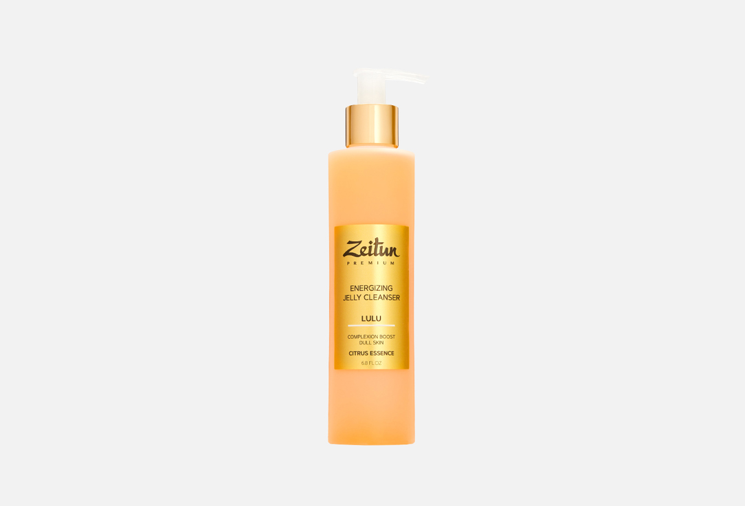 Zeitun Energizing Face Cleansing Gel LULU with Vitamin C & Mandarin