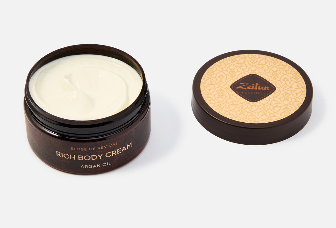 Zeitun Rich Restorative Body Cream Ritual of Revival with Argan Oil
