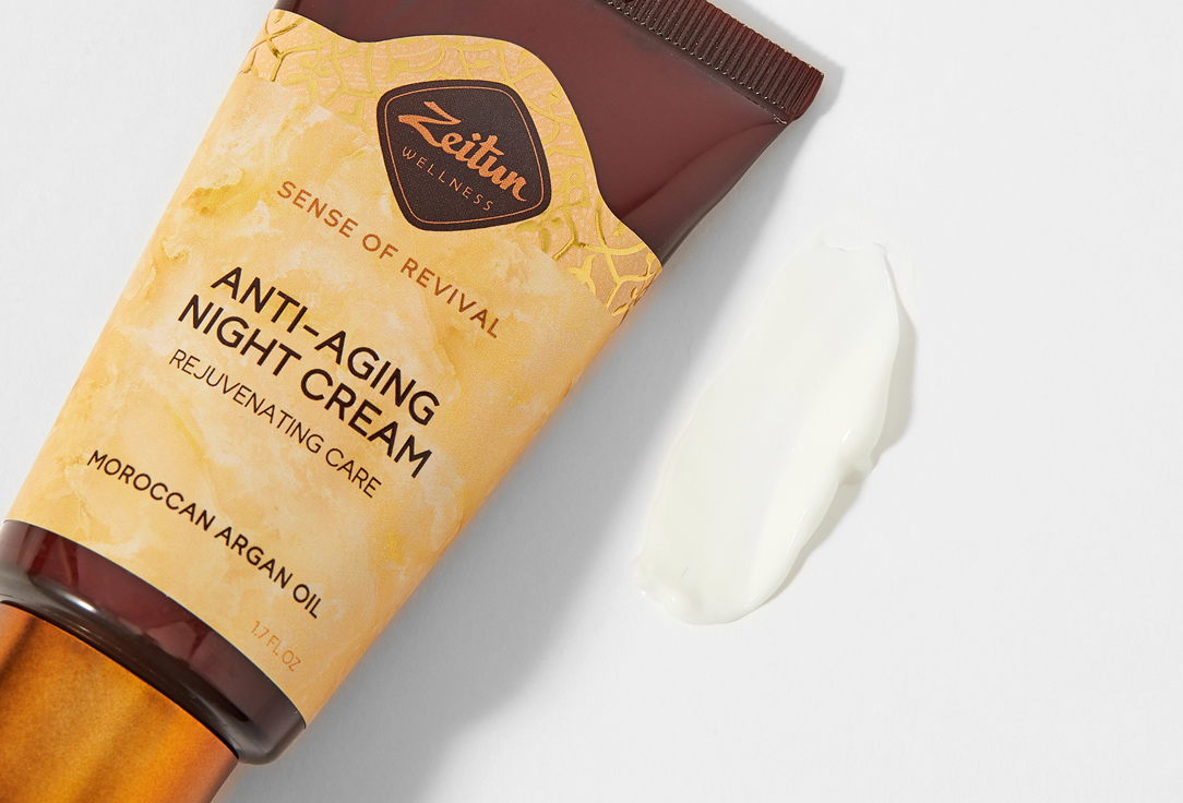 Zeitun Plumping Anti-Aging Night Filler Cream Ritual of Revival