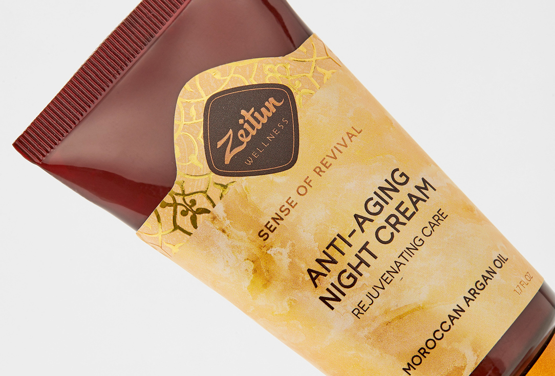 Zeitun Plumping Anti-Aging Night Filler Cream Ritual of Revival
