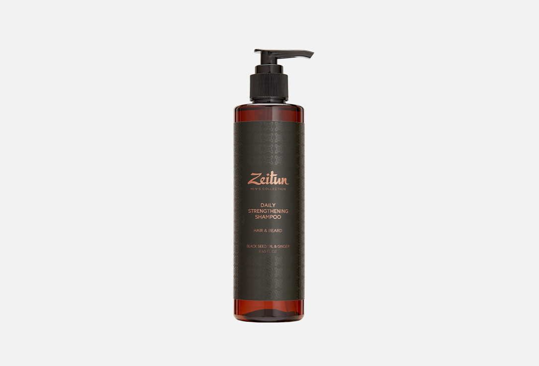 Zeitun Strengthening Shampoo Hair & Beard with Ginger & Black Cumin
