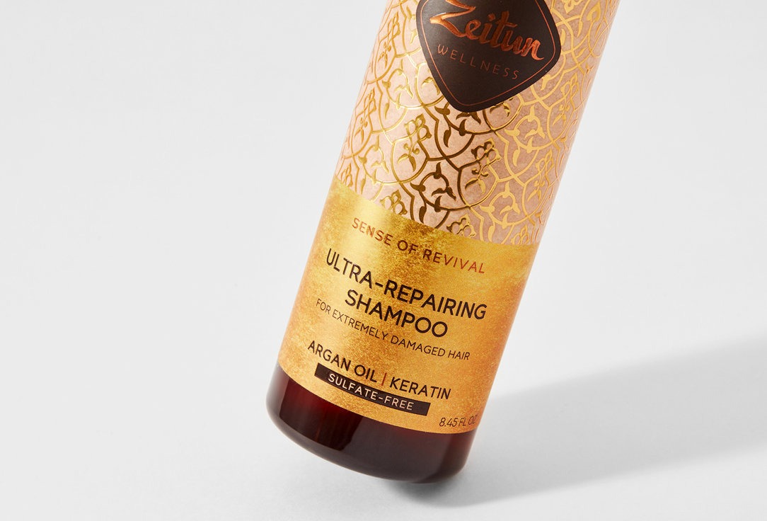 Zeitun Restorative Shampoo Ritual of Revival with Argan Oil & Keratin