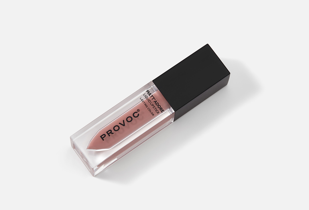 Provoc Long-Lasting Matte Liquid Lipstick Matt'adore 26, Ruse 4.5 g Provoc Long-Lasting Matte Liquid Lipstick Matt'adore
