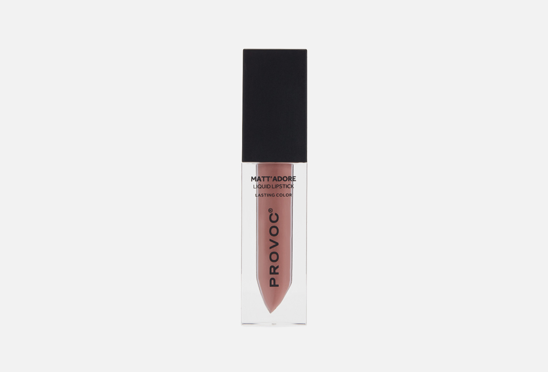 Provoc Long-Lasting Matte Liquid Lipstick Matt'adore 26, Ruse 4.5 g Provoc Long-Lasting Matte Liquid Lipstick Matt'adore