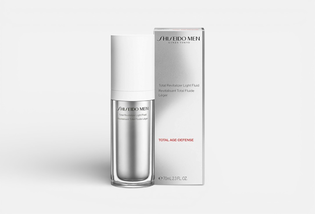Shiseido Revitalizer Face Fluid Cream Men Total Light