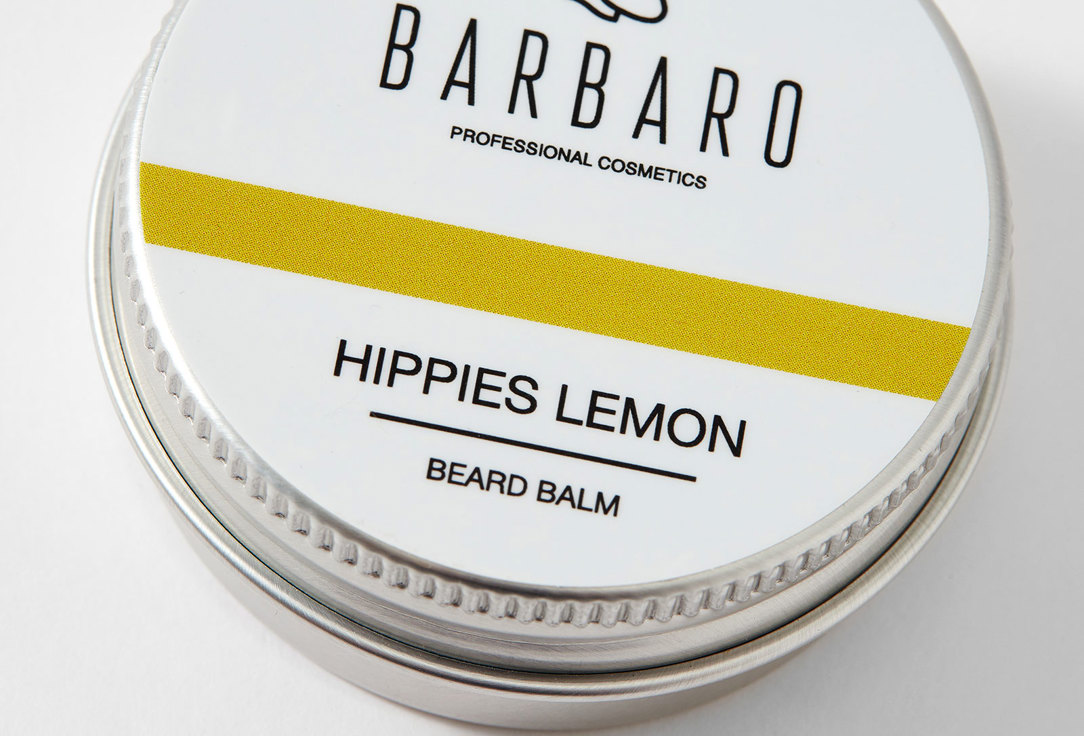 BARBARO Beard balm Hippies lemon