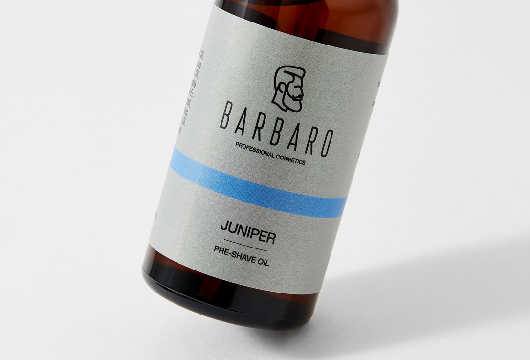 BARBARO Pre-shave oil Juniper 100 ml BARBARO Pre-shave oil Juniper