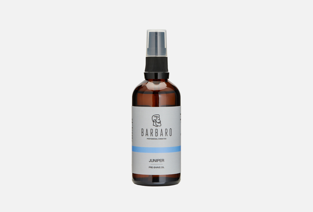 BARBARO Pre-shave oil Juniper 100 ml BARBARO Pre-shave oil Juniper