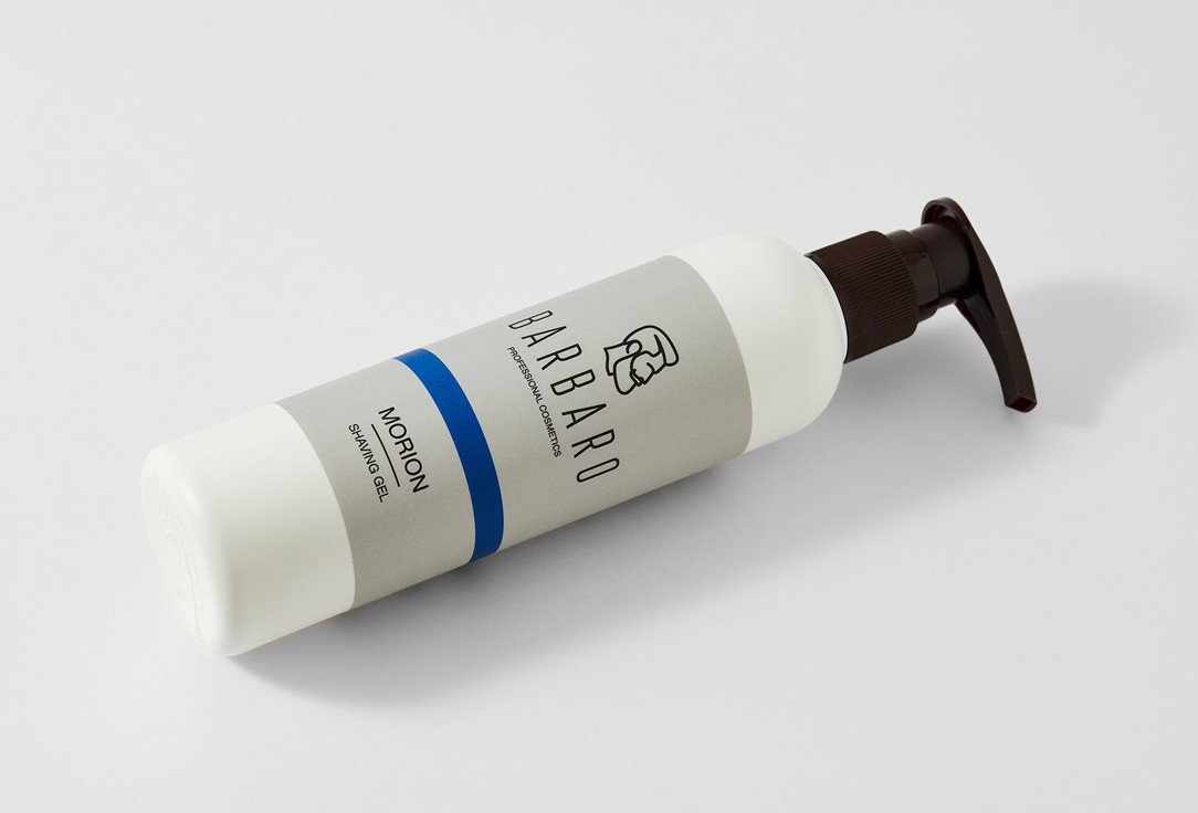 BARBARO Shaving gel Morion 200 ml BARBARO Shaving gel Morion