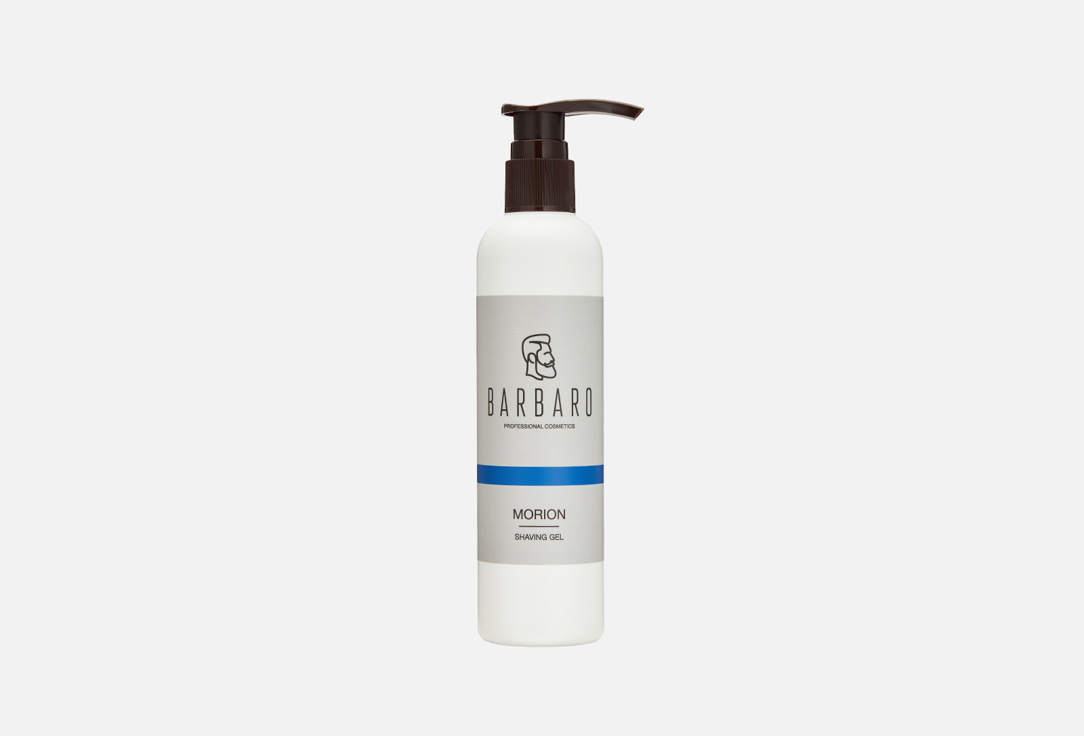 BARBARO Shaving gel Morion 200 ml BARBARO Shaving gel Morion