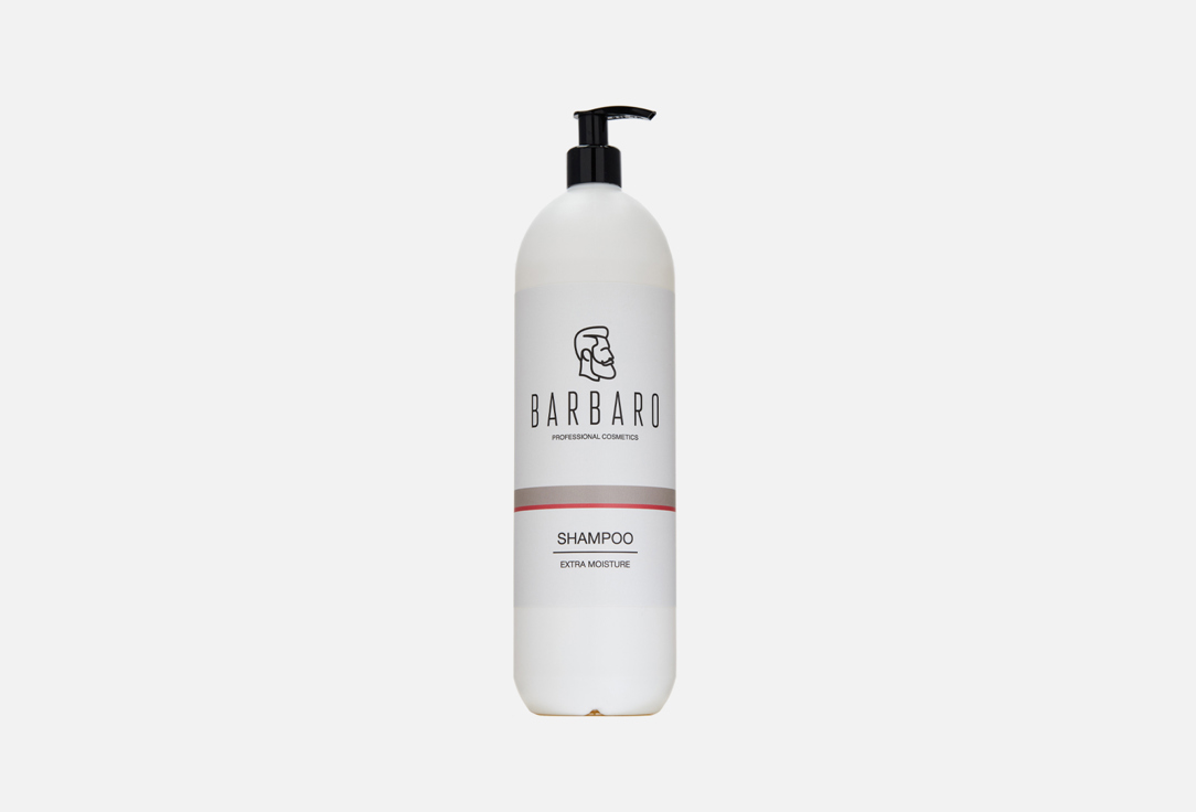 BARBARO Extra moisture hair shampoo dry & normal 1000 ml BARBARO Extra moisture hair shampoo dry & normal