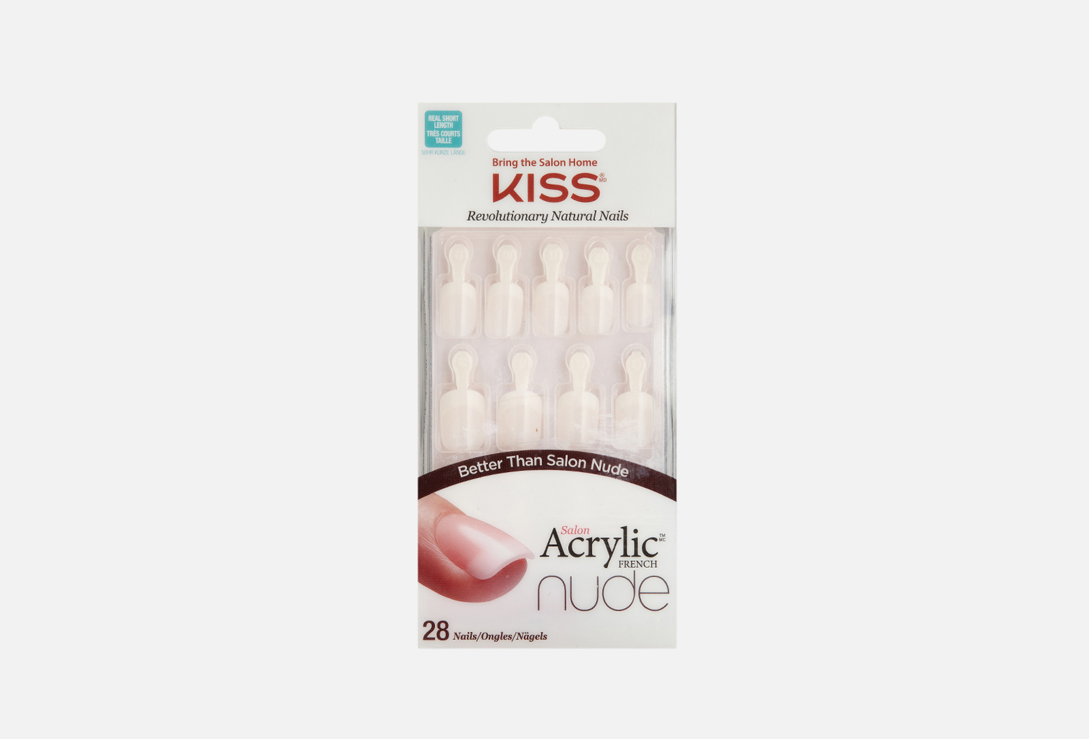 salon Acrylic Nude French  28 