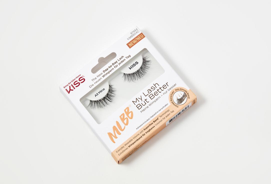 KISS NEW YORK Professional False Eyelashes My Lash But Better