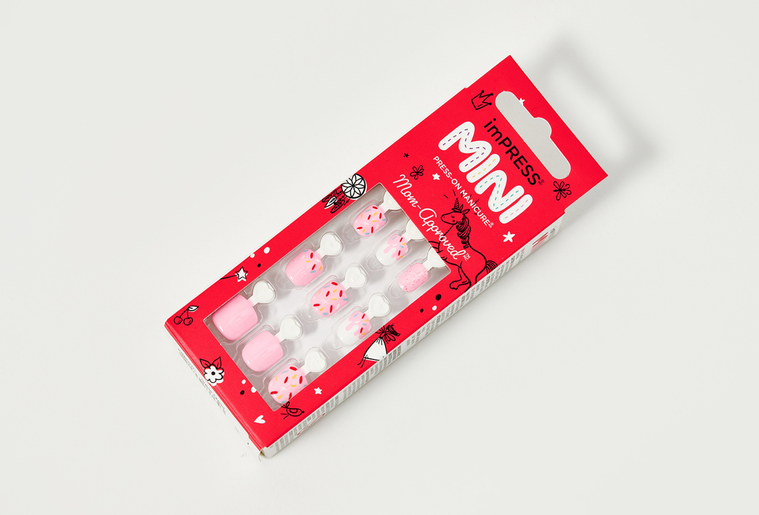 KISS NEW YORK Professional Kids False Nails Impress Mini