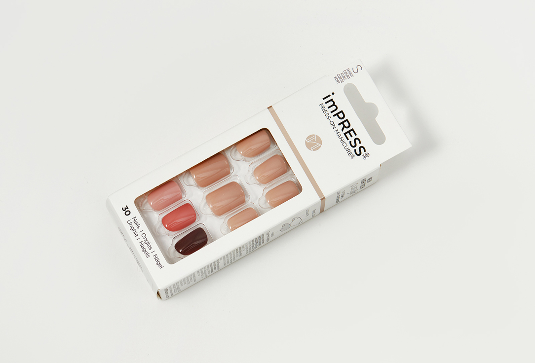 KISS NEW YORK Professional Press-on gel nails imPRESS Before Sunset