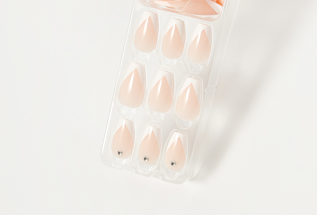 KISS NEW YORK Professional Press-on Nails Impress color So French