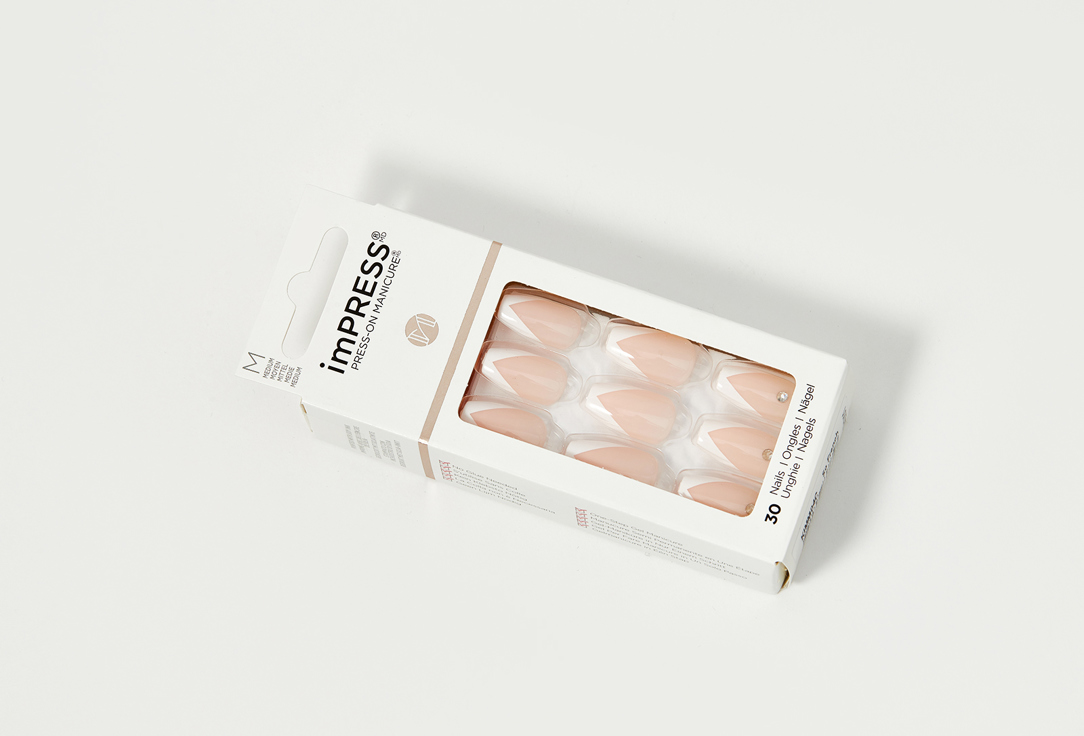 KISS NEW YORK Professional Press-on Nails Impress color So French