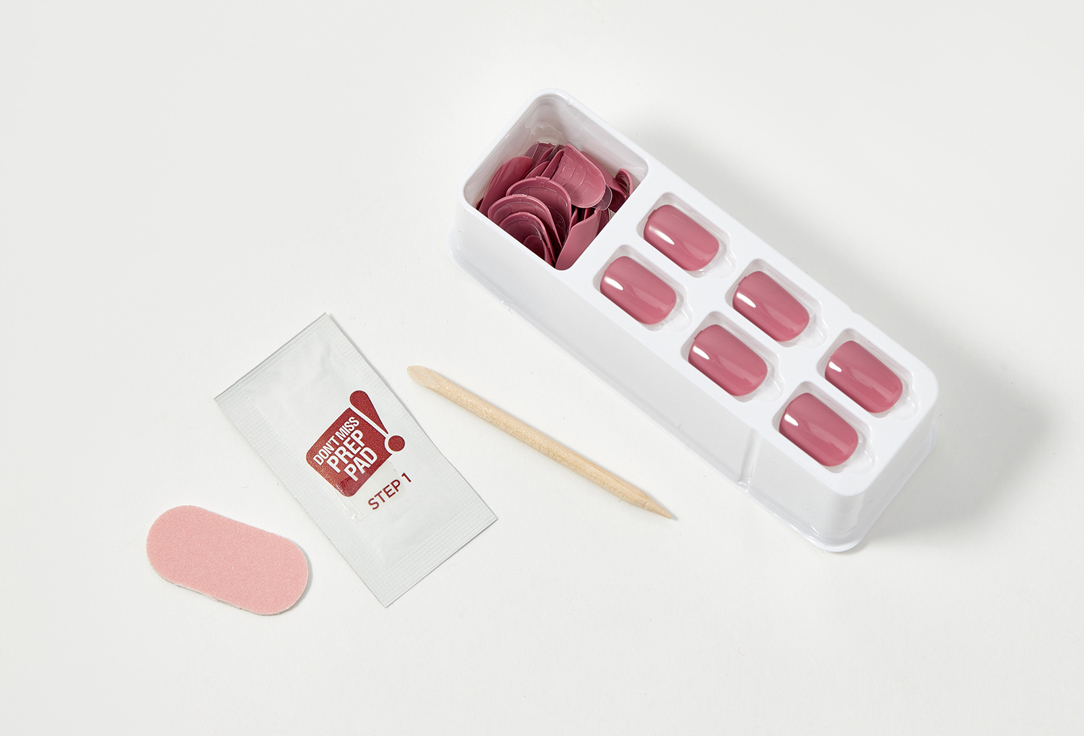 KISS NEW YORK Professional press-on gel nails Impress color Petal pink