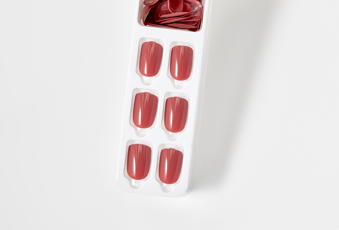 KISS NEW YORK Professional Press-On Gel Nails Impress Color Platonic Pink