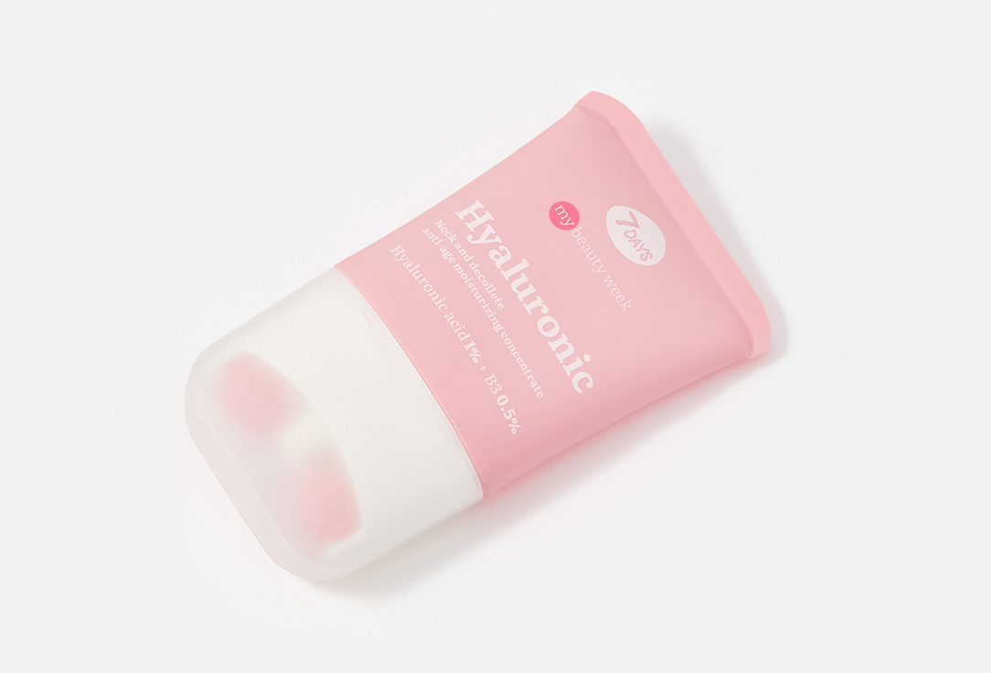 7DAYS Moisturizing Neck & decollete concentrate HYALURONIC 80 ml 7DAYS Moisturizing Neck & decollete concentrate HYALURONIC