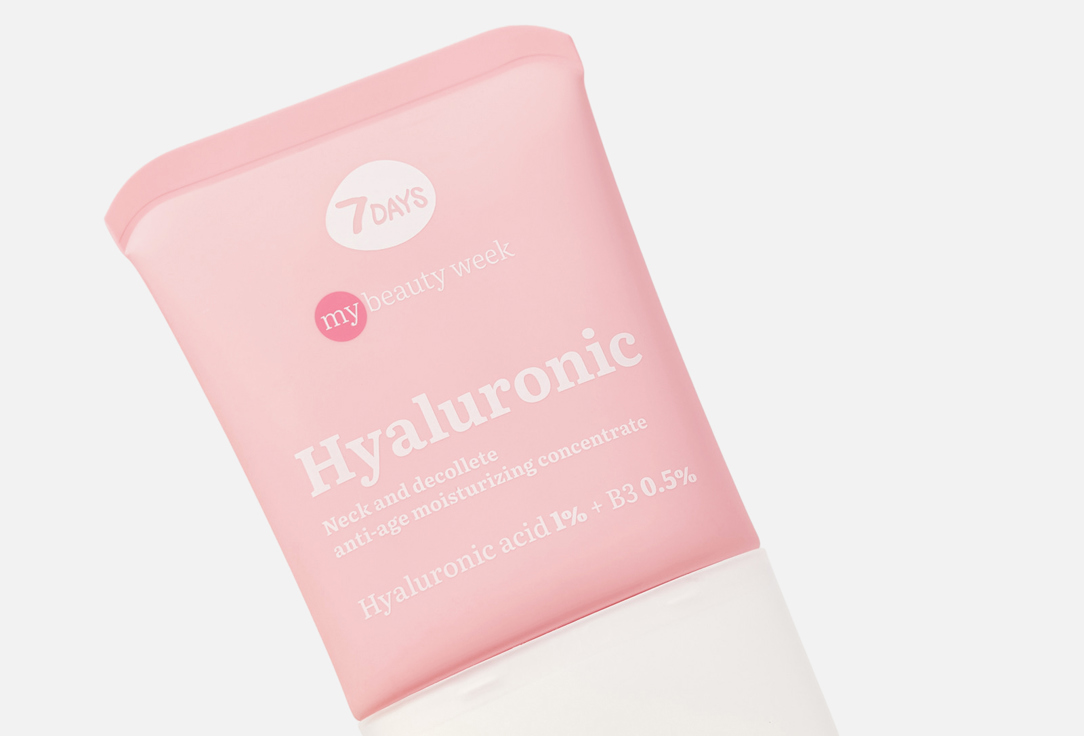 7DAYS Moisturizing Neck & decollete concentrate HYALURONIC 80 ml 7DAYS Moisturizing Neck & decollete concentrate HYALURONIC