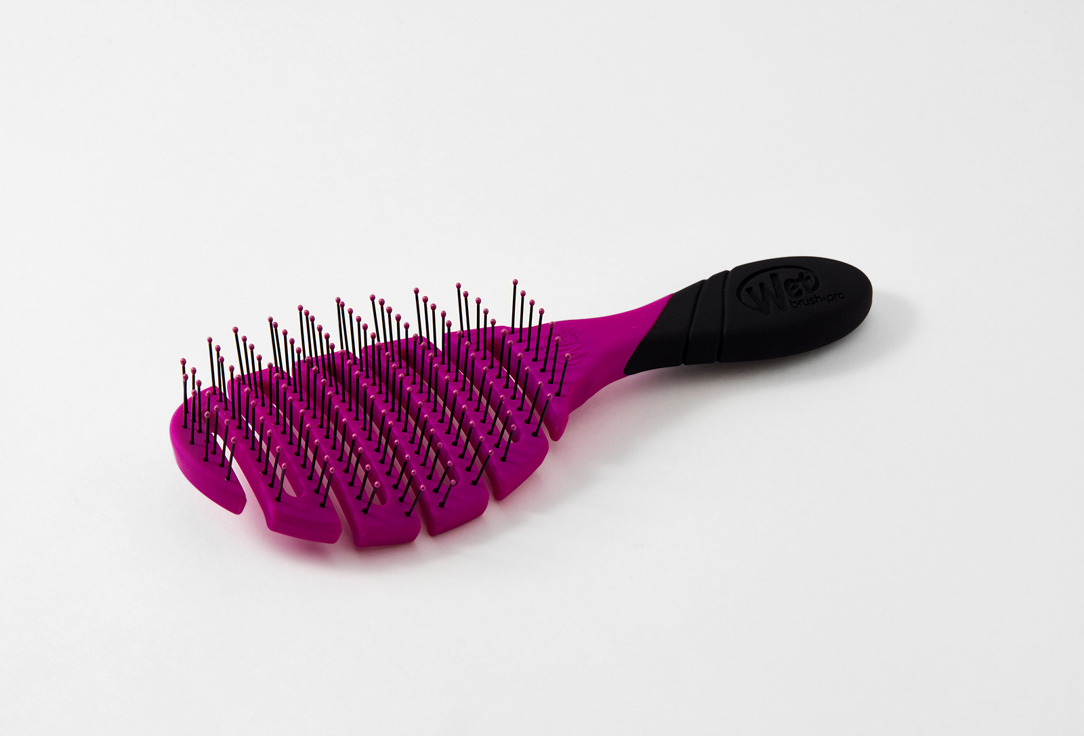 WET BRUSH Professional Detangling Hair Brush Flex Dry Purple 1 pcs WET BRUSH Professional Detangling Hair Brush Flex Dry