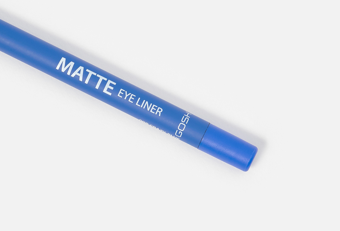 Gosh Creamy Eyeliner Pencil MATTE EYELINER 008, Crazy blue 1.2 g Gosh Creamy Eyeliner Pencil MATTE EYELINER