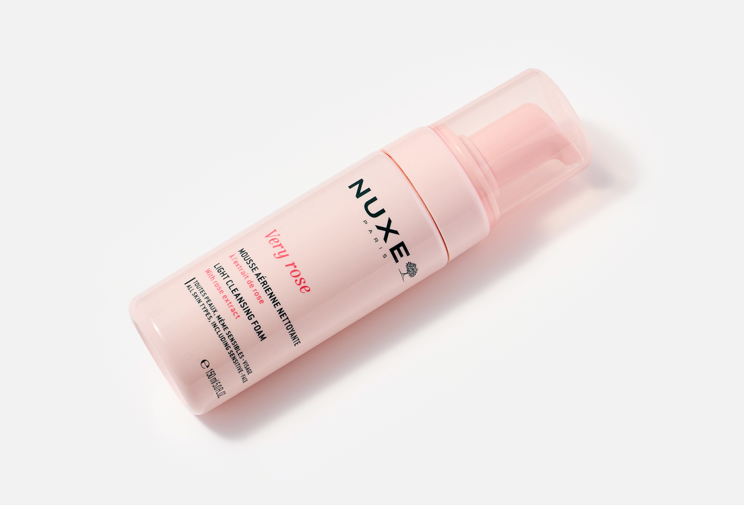 NUXE Очищающая пенка для лица VERY ROSE 150 мл NUXE Очищающая пенка для лица VERY ROSE