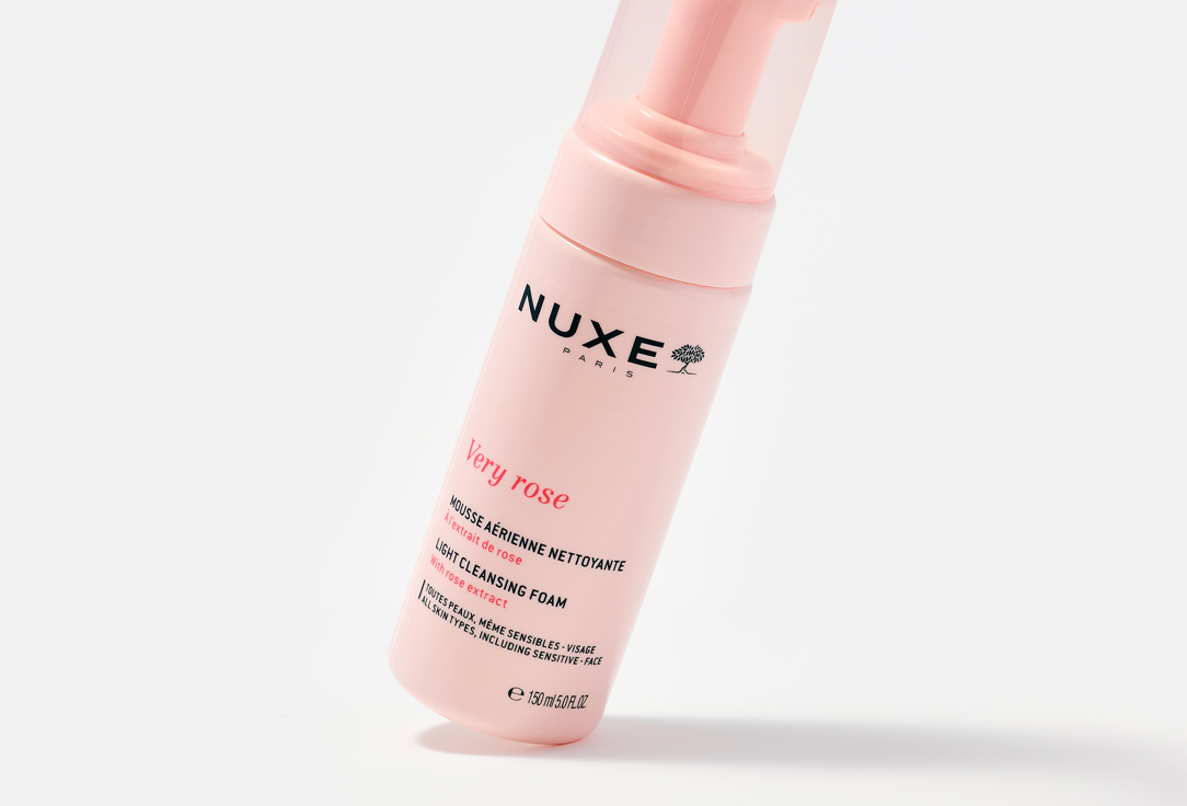 NUXE Очищающая пенка для лица VERY ROSE 150 мл NUXE Очищающая пенка для лица VERY ROSE