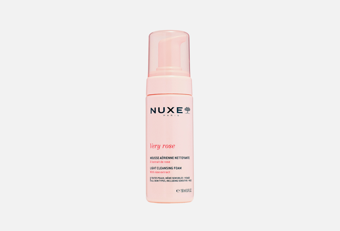NUXE Очищающая пенка для лица VERY ROSE 150 мл NUXE Очищающая пенка для лица VERY ROSE